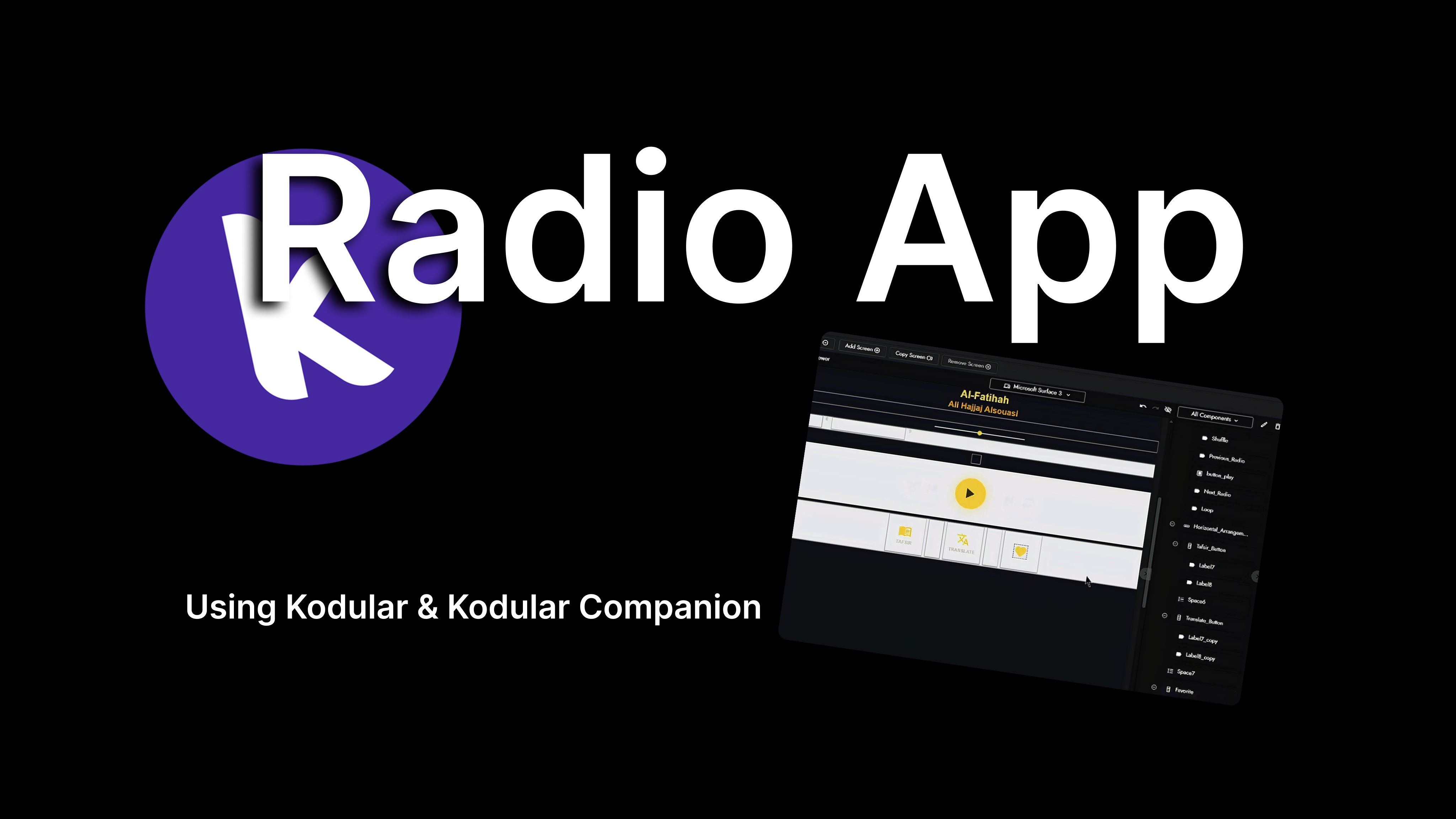 Radio App – Kodular